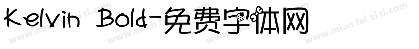 Kelvin Bold字体转换